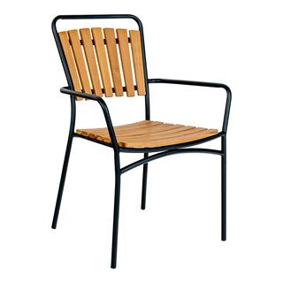 Cleveland Spisebordsstol - Spisebordsstol, teak med sort stel